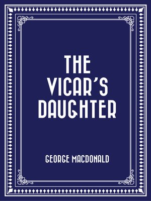 cover image of The Vicar's Daughter